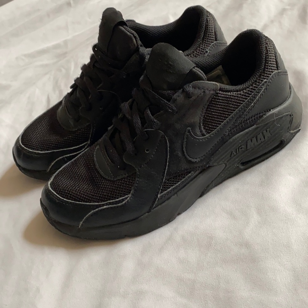 NIKE Air Max big kids sneakers, black